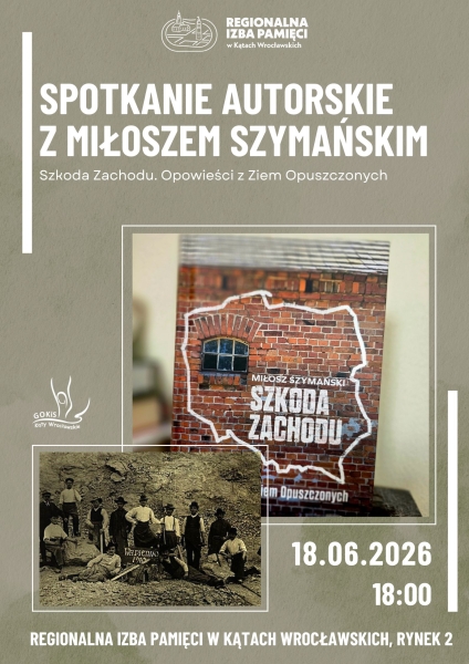Spotkanie autorskie z Miłoszem Szymańskim